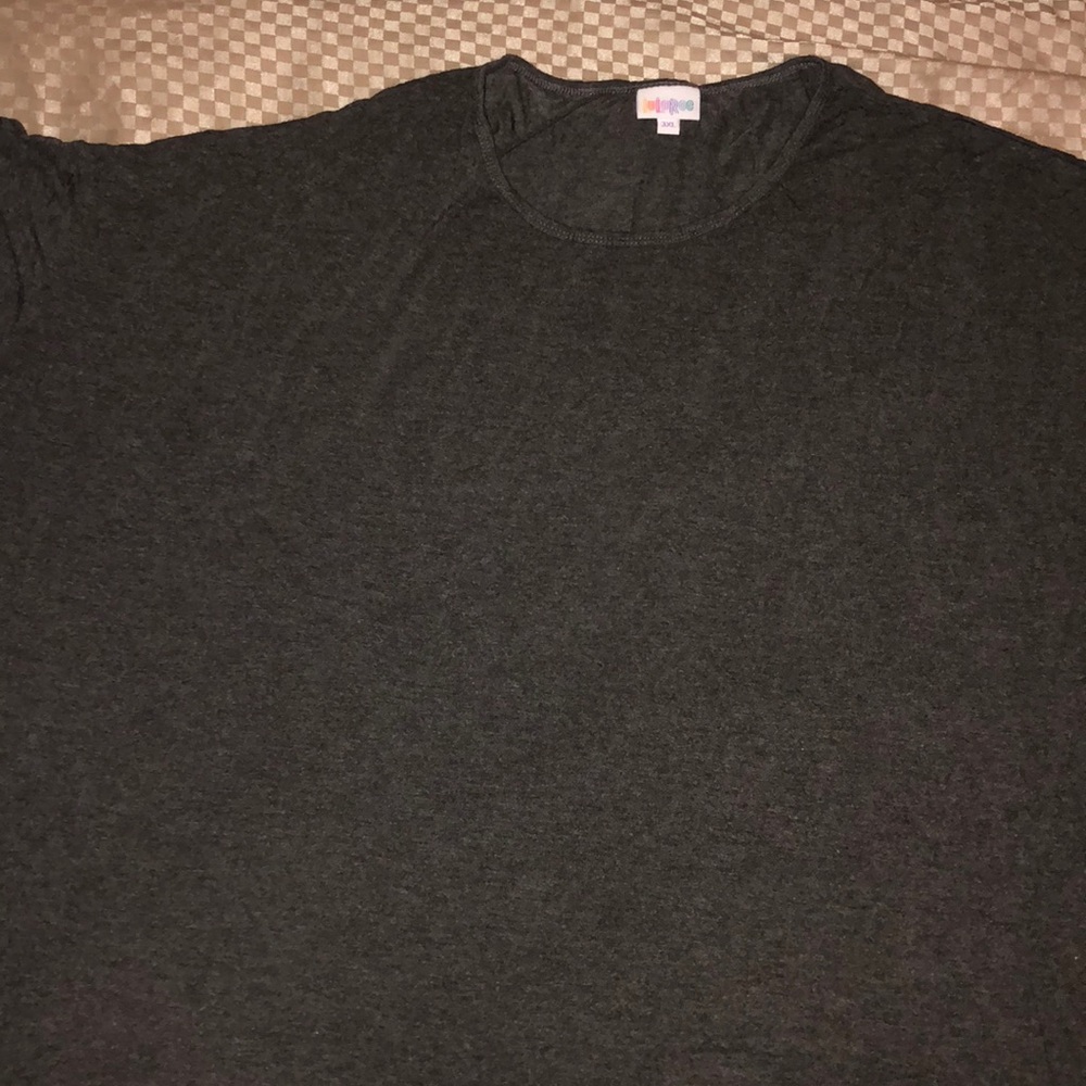 Solid dark gray 3XL LuLaRoe Irma